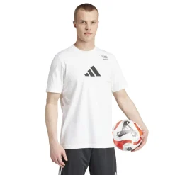 Fitness And Gym Tops*adidas Football Category Logo T-Shirt in White