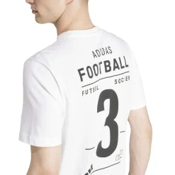 Fitness And Gym Tops*adidas Football Category Logo T-Shirt in White