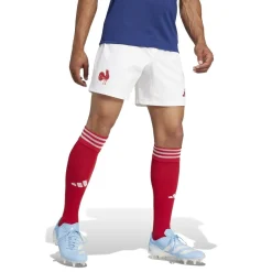 Fitness And Gym Shorts*adidas France Rugby Home Shorts 2024 Adults in White
