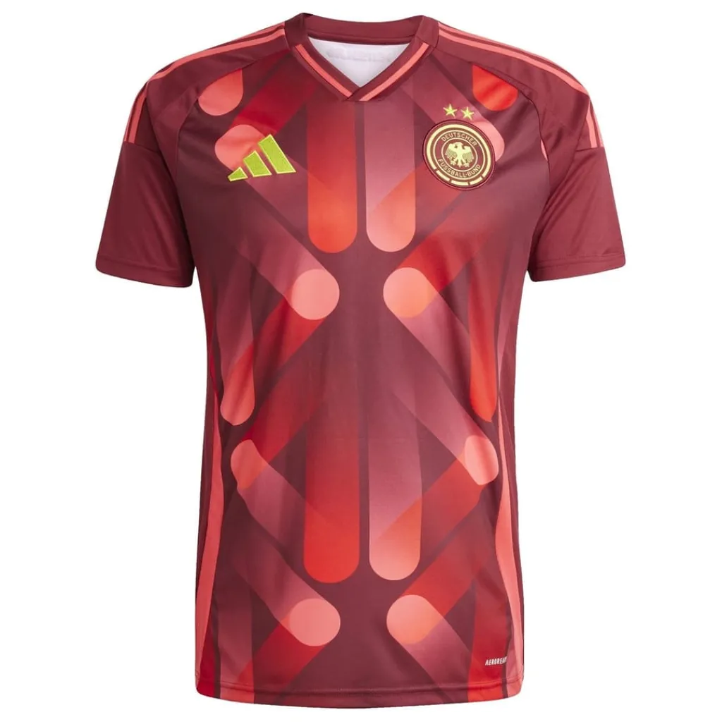 Football And Rugby Clothing*adidas Germany Away Shirt 2025 Adults in Red