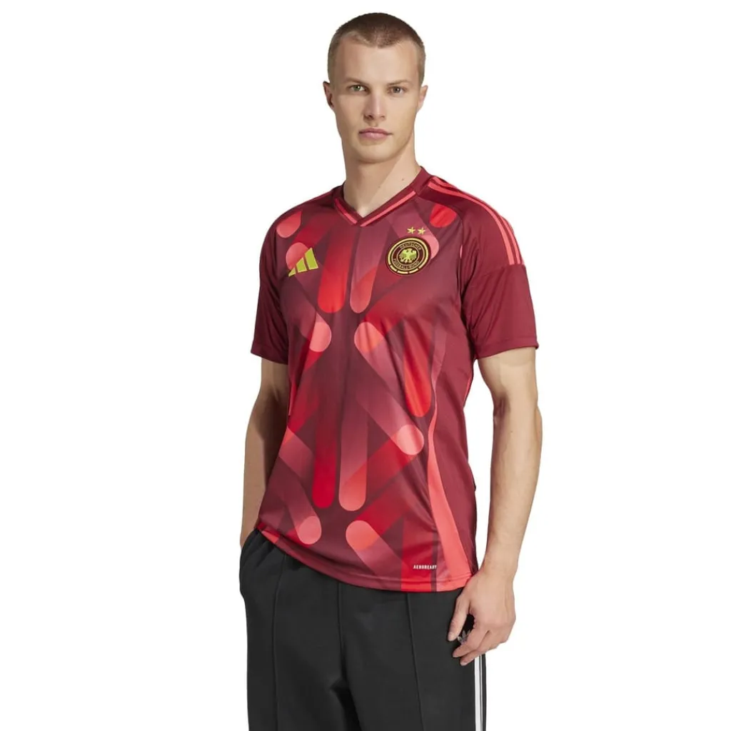 Football And Rugby Clothing*adidas Germany Away Shirt 2025 Adults in Red