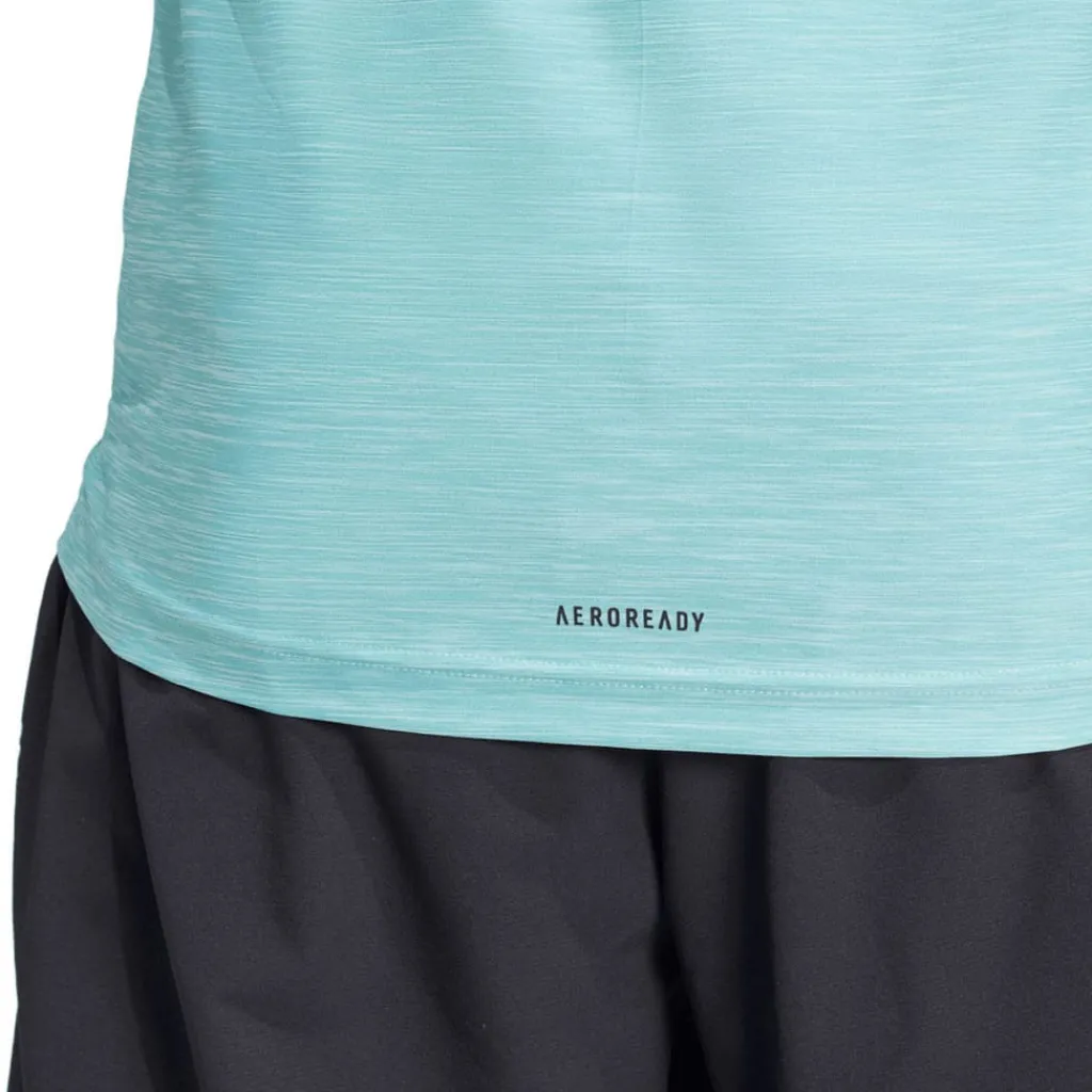 Fitness And Gym Tops|Fitness And Gymwear*adidas Gym+ 3-Stripes 1/4 Zip Training Top in Light Blue