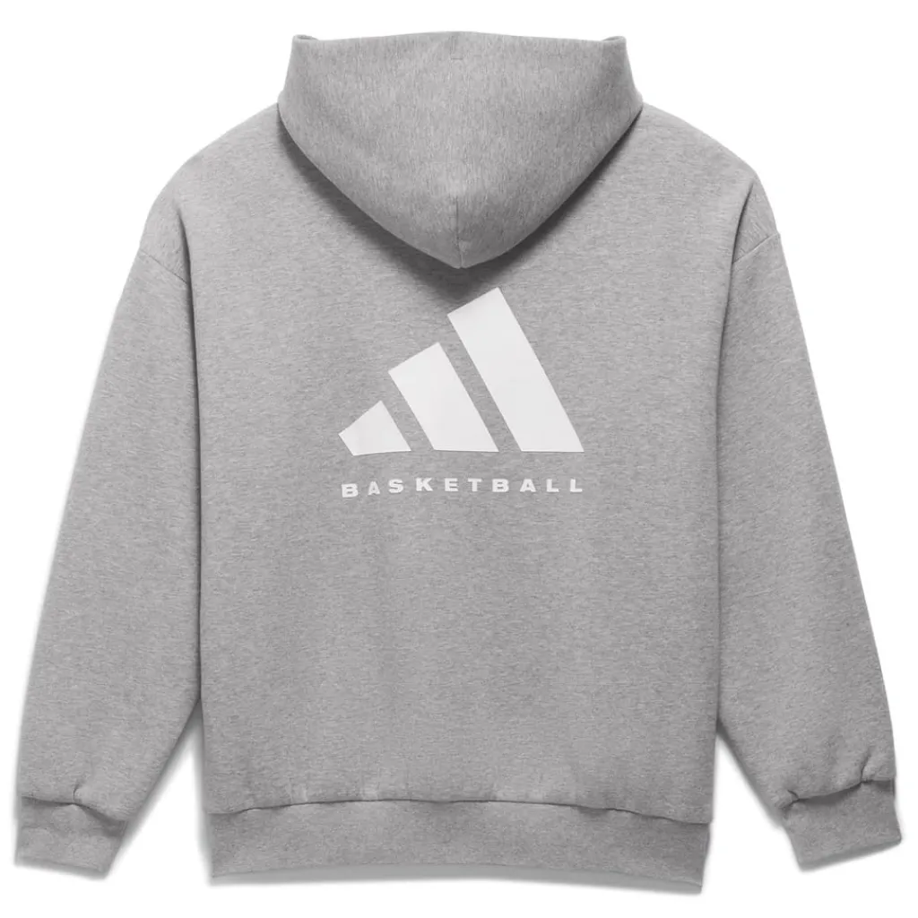 Hoodies*adidas Heather Hoody in Grey