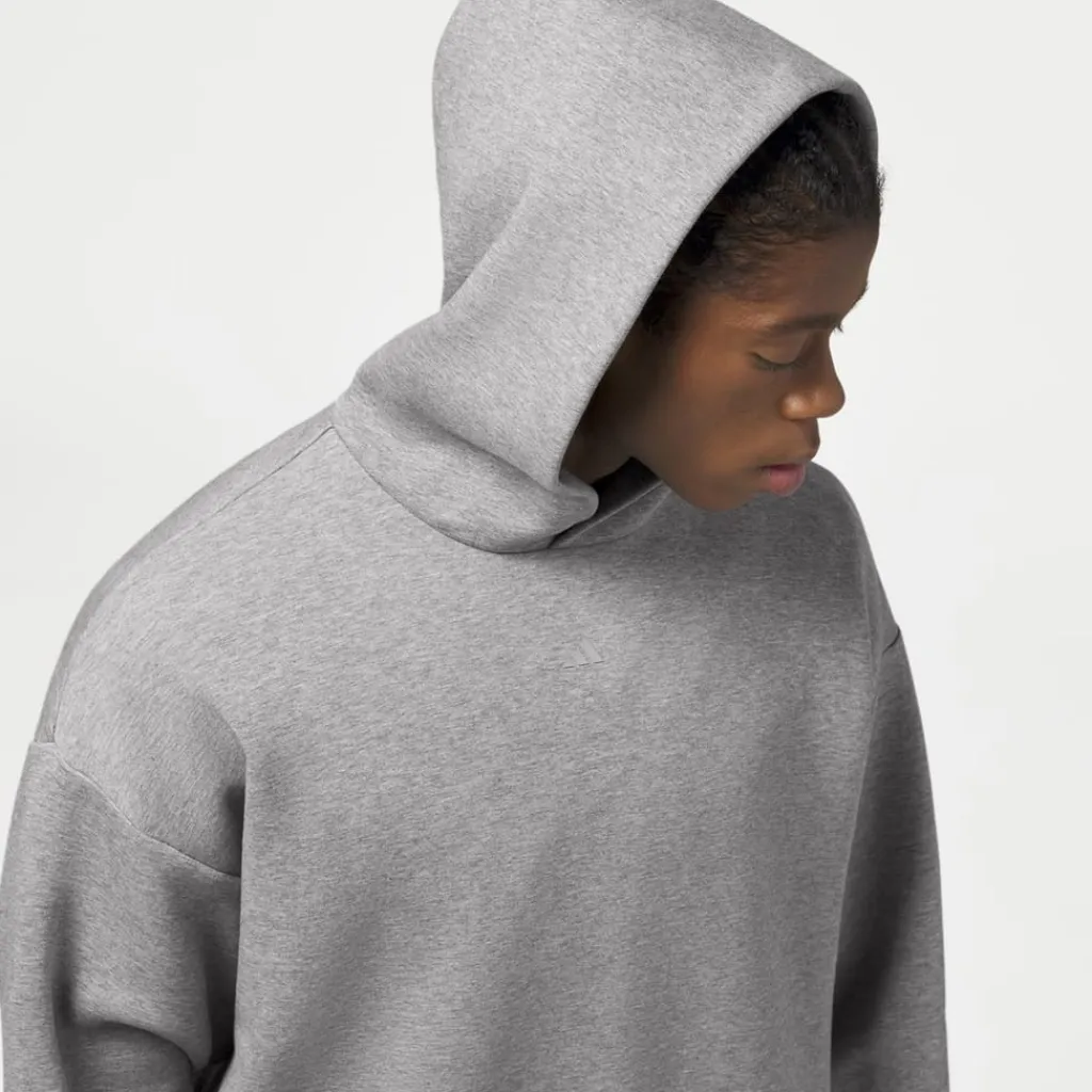 Hoodies*adidas Heather Hoody in Grey
