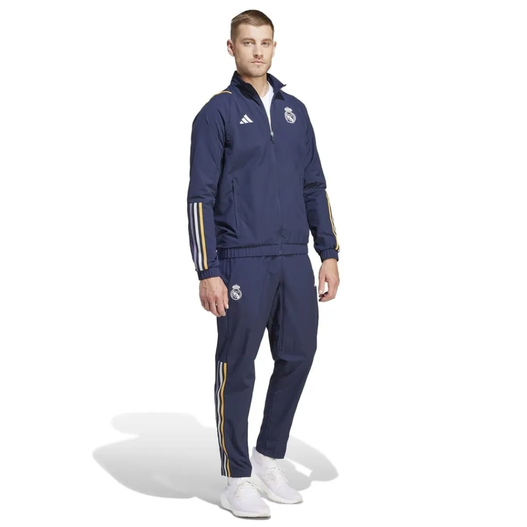 Fitness And Gym Tops*adidas High Neck Regular Fit Athletic Top in Blue