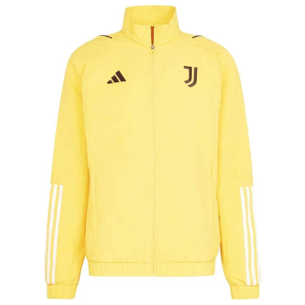 Tracksuits*adidas High Neck Regular Fit Athletic Top in Gold