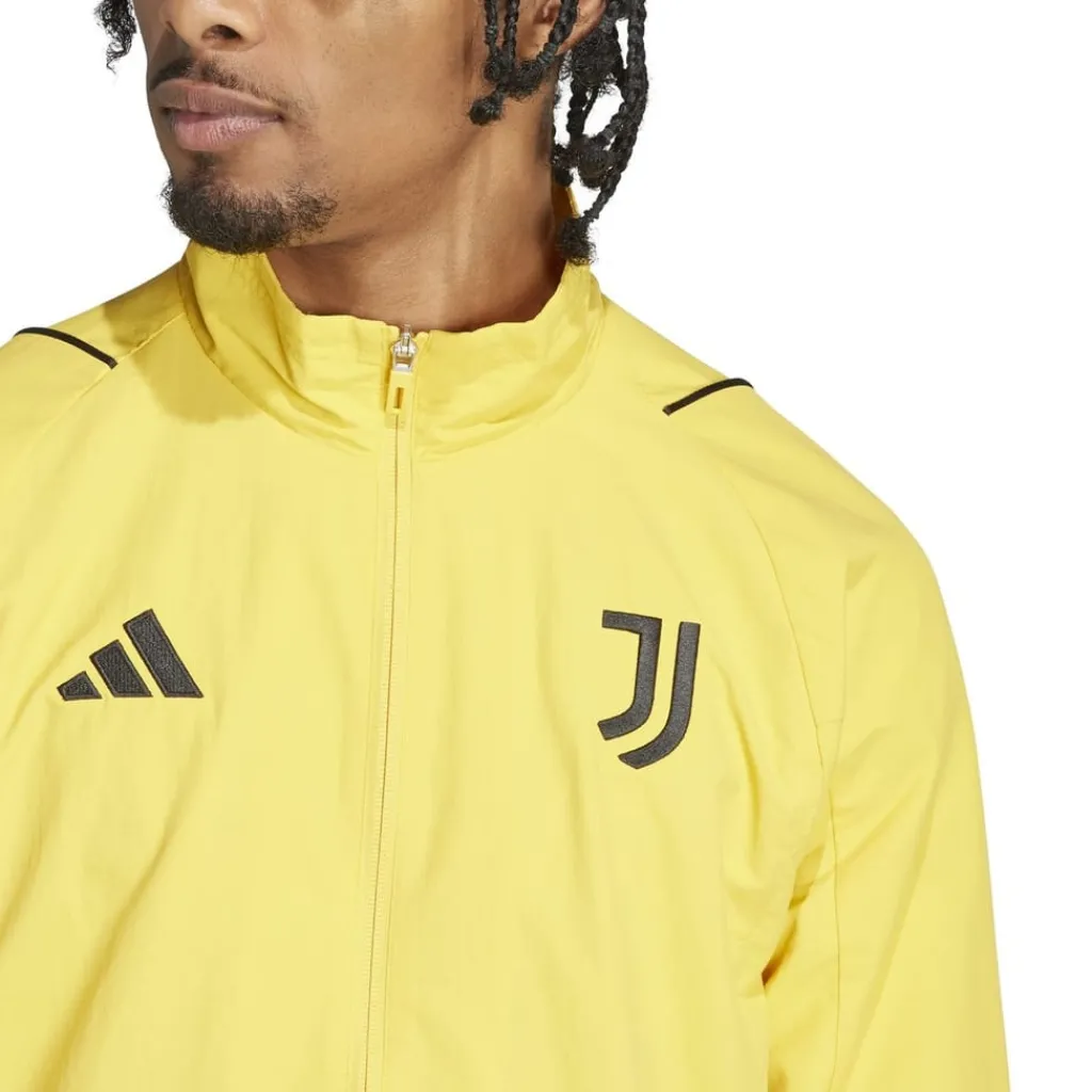 Tracksuits*adidas High Neck Regular Fit Athletic Top in Gold