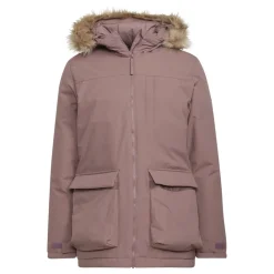 Coats And Jackets*adidas Hooded Long Regular Fit Coat in Pink