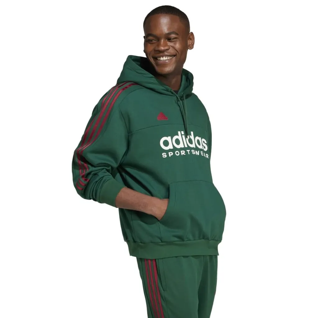 Fitness And Gym Tops*adidas House Of Tiro Nations Pack Hoodie Adults in Green