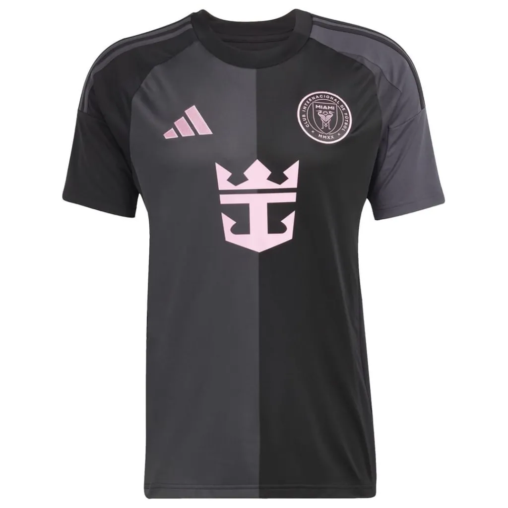 Football And Rugby Clothing*adidas Inter Miami Away Messi Shirt 2025 2026 Adults in Black