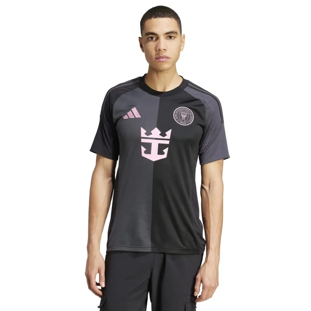 Football And Rugby Clothing*adidas Inter Miami Away Messi Shirt 2025 2026 Adults in Black