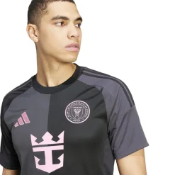 Football And Rugby Clothing*adidas Inter Miami Away Messi Shirt 2025 2026 Adults in Black