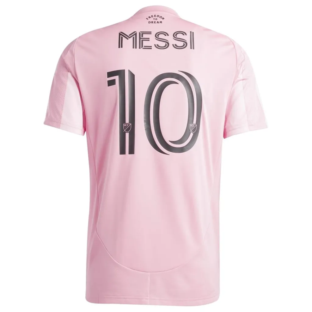 Football And Rugby Clothing*adidas Inter Miami Messi Home Shirt 2025 2026 Adults in Pink