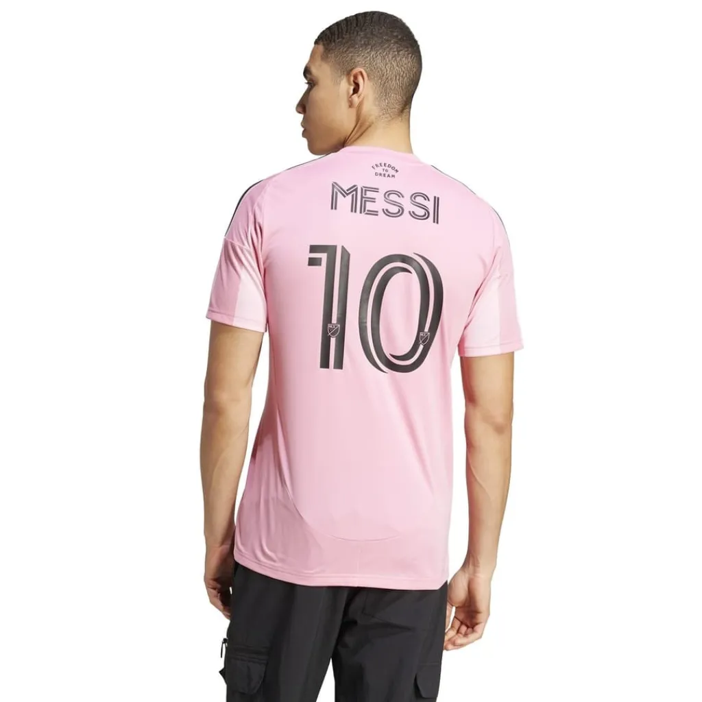 Football And Rugby Clothing*adidas Inter Miami Messi Home Shirt 2025 2026 Adults in Pink