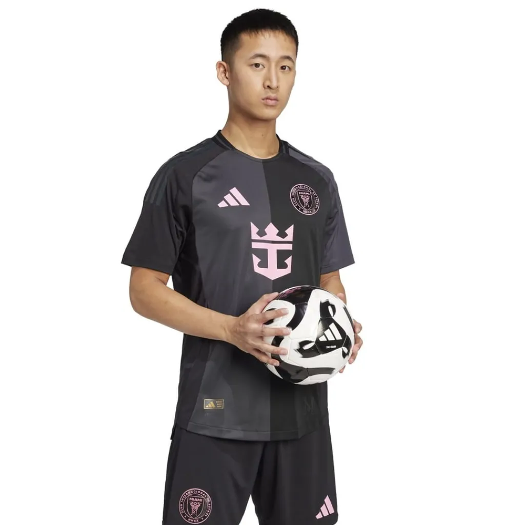 Football And Rugby Clothing*adidas Inter Miami Messi Authentic Away Shirt 2025 2026 Adults in Black