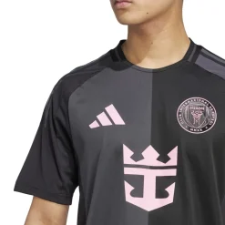 Football And Rugby Clothing*adidas Inter Miami Messi Authentic Away Shirt 2025 2026 Adults in Black