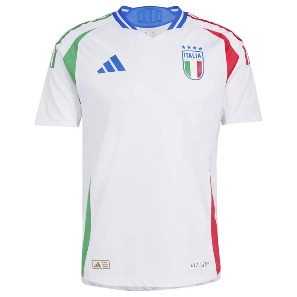 Football And Rugby Clothing*adidas Italy Authentic Home Shirt 2024 Adults in White