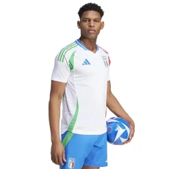Football And Rugby Clothing*adidas Italy Authentic Home Shirt 2024 Adults in White