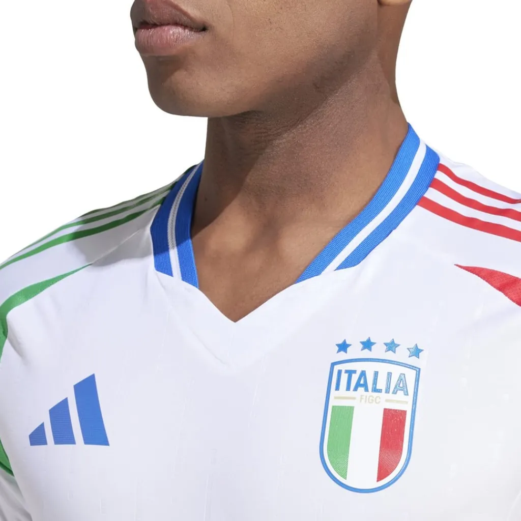 Football And Rugby Clothing*adidas Italy Authentic Home Shirt 2024 Adults in White