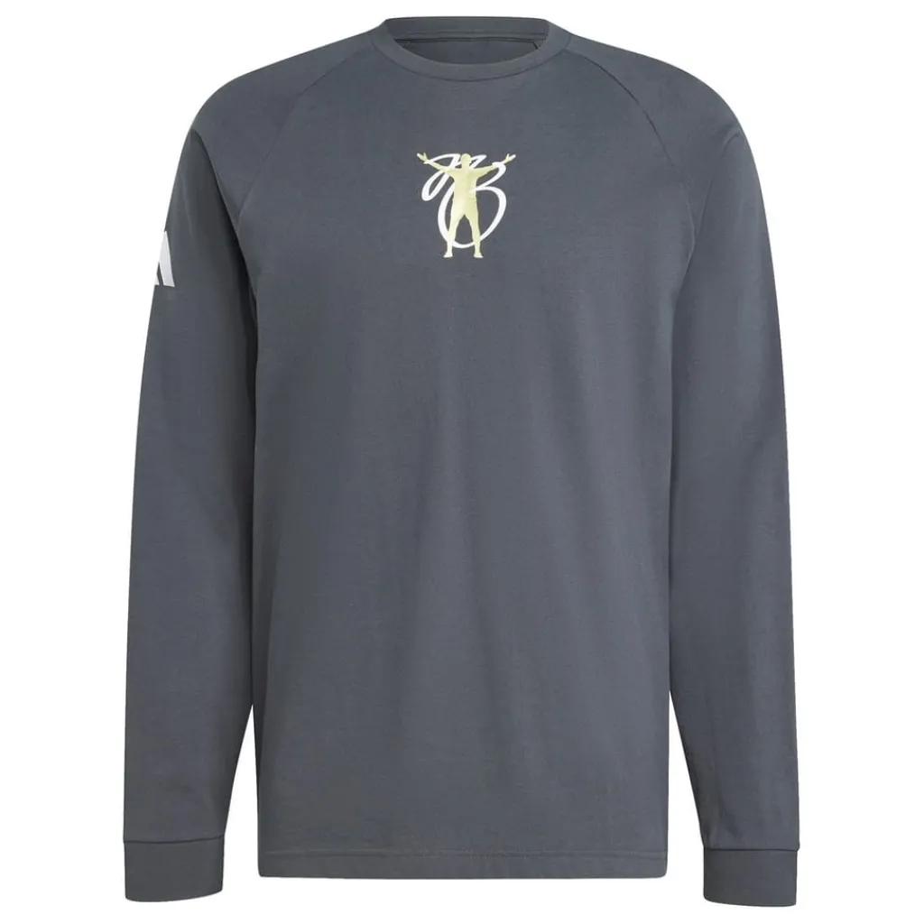 Football And Rugby Clothing*adidas Jude Bellingham Long Sleeve T-Shirt in Grey