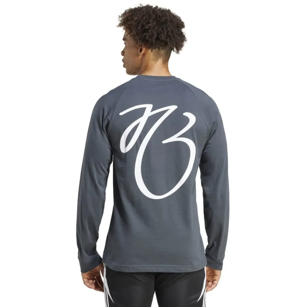 Football And Rugby Clothing*adidas Jude Bellingham Long Sleeve T-Shirt in Grey