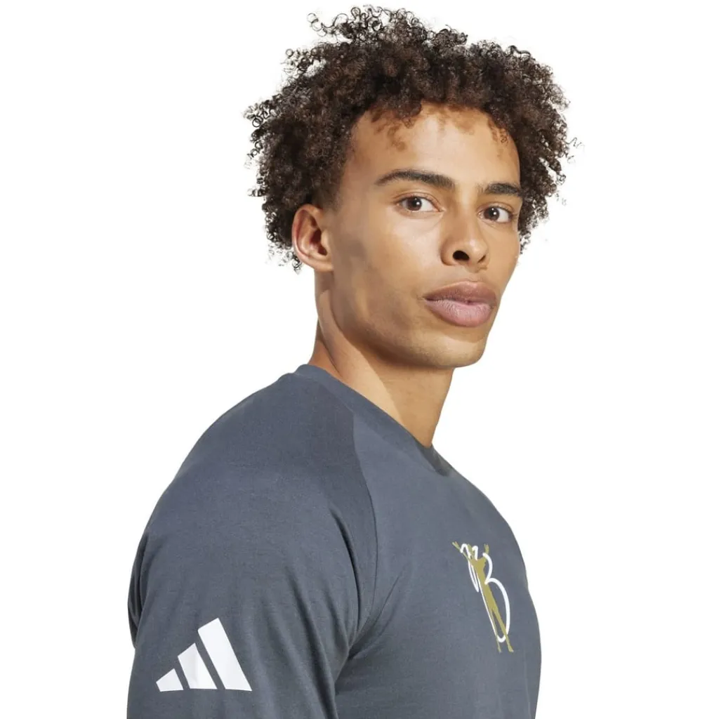 Football And Rugby Clothing*adidas Jude Bellingham Long Sleeve T-Shirt in Grey