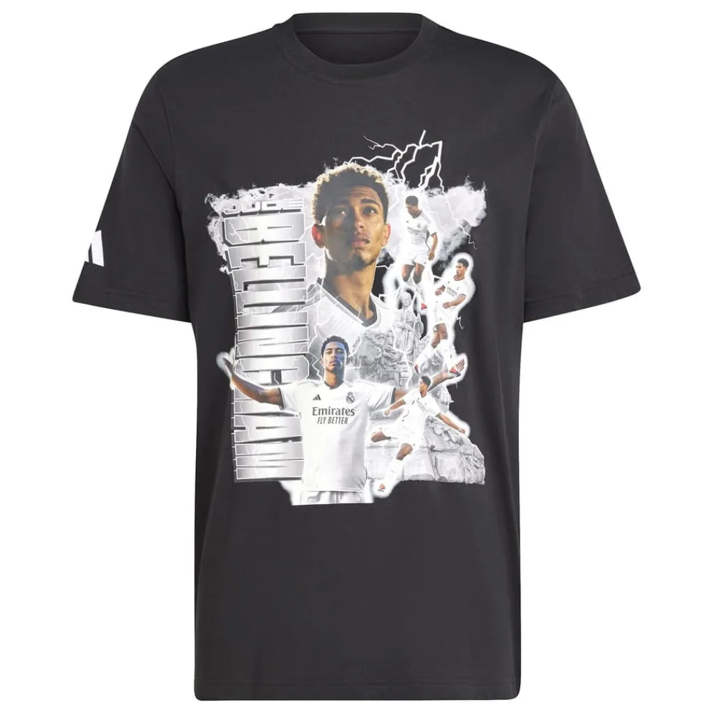 Football And Rugby Clothing*adidas Jude Bellingham Tour T-Shirt Adults in Black