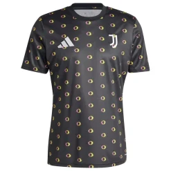 Football And Rugby Clothing*adidas Juventus Pre Match Shirt 2024 2025 Adults in Black