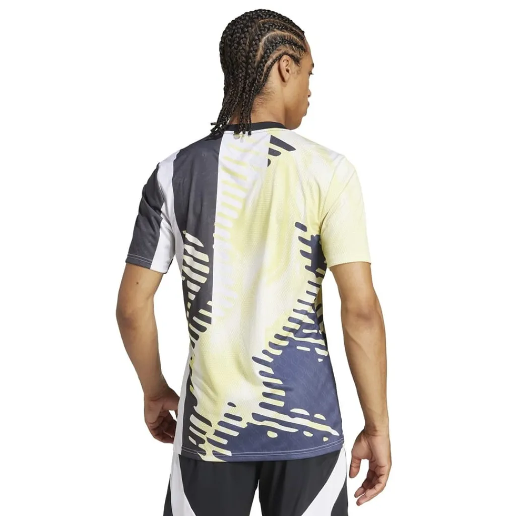 Football And Rugby Clothing*adidas Juventus Prematch Shirt 2024 2025 Adults in Yellow