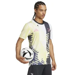 Football And Rugby Clothing*adidas Juventus Prematch Shirt 2024 2025 Adults in Yellow