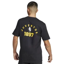 Football And Rugby Clothing*adidas Juventus Vrct T-Shirt Adults in Black