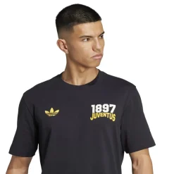 Football And Rugby Clothing*adidas Juventus Vrct T-Shirt Adults in Black