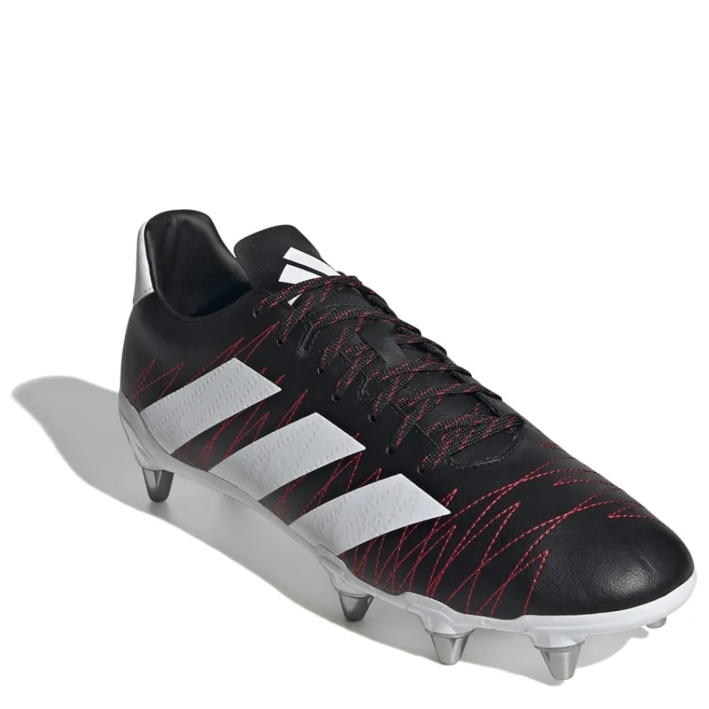 Boots*adidas Kakari Soft Ground Rugby Boots in Black