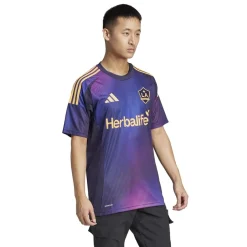 Football And Rugby Clothing*adidas La Galaxy Away Shirt 2025 2026 Adults in Blue