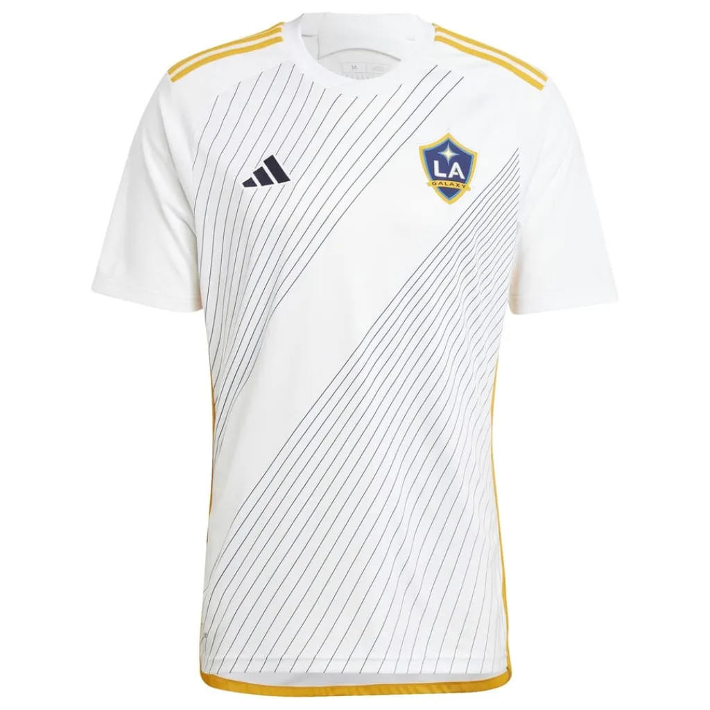 Football And Rugby Clothing*adidas La Galaxy Home Shirt 2024 2025 Adults in White