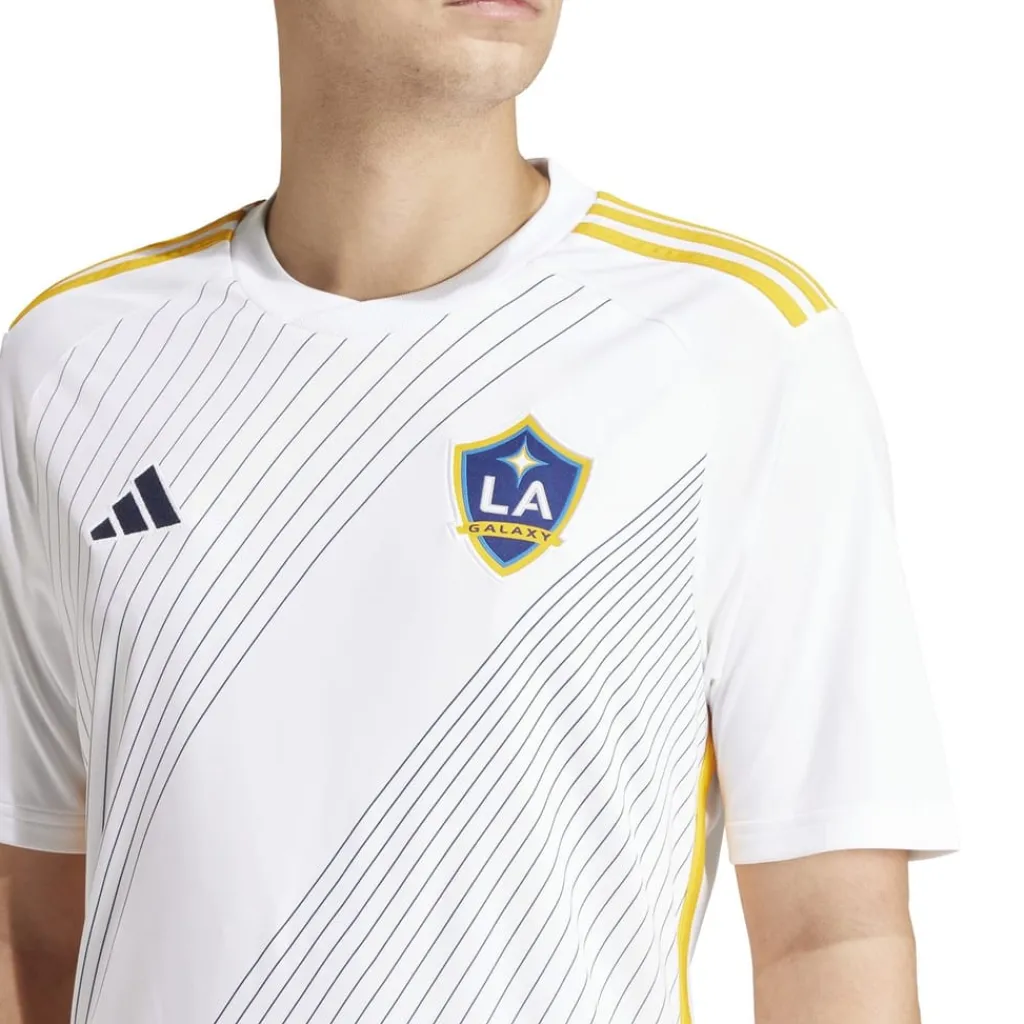 Football And Rugby Clothing*adidas La Galaxy Home Shirt 2024 2025 Adults in White