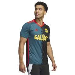 Football And Rugby Clothing*adidas La Galaxy Third Shirt 2024 2025 Adults in Black
