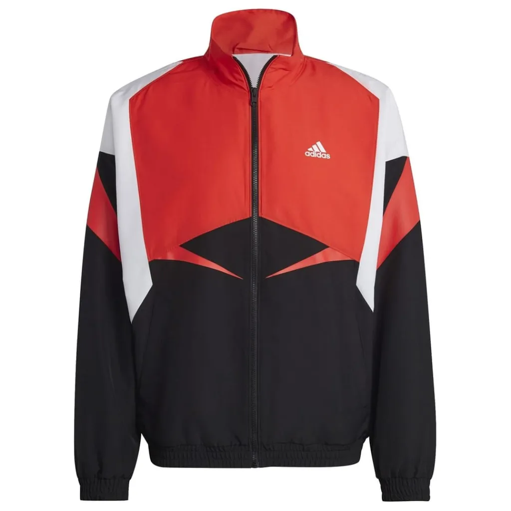 Fitness And Gym Tops*adidas M Cb Wv tt in Black
