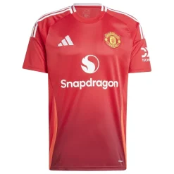 Football And Rugby Clothing*adidas Manchester United Home Shirt 2024 2025 Adults in Red