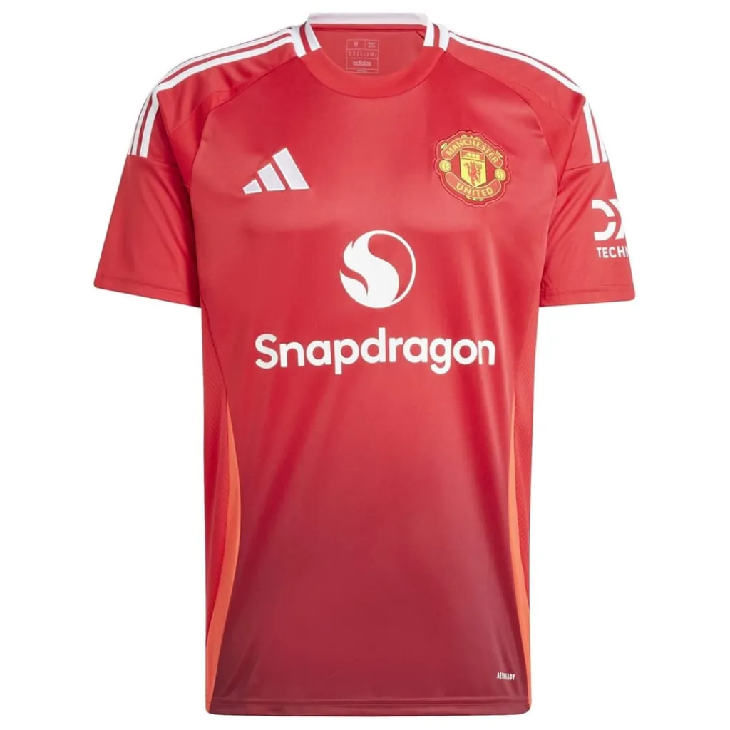 Football And Rugby Clothing*adidas Manchester United Home Shirt 2024 2025 Adults in Red