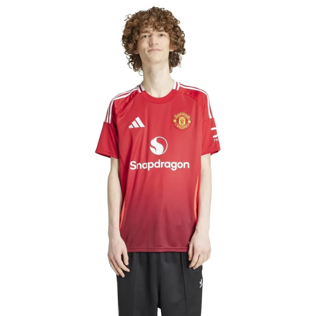 Football And Rugby Clothing*adidas Manchester United Home Shirt 2024 2025 Adults in Red