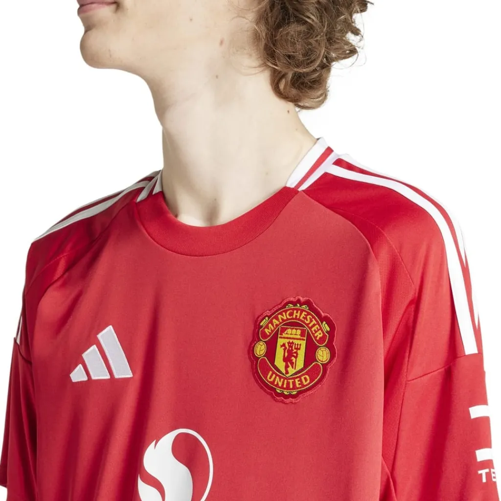 Football And Rugby Clothing*adidas Manchester United Home Shirt 2024 2025 Adults in Red