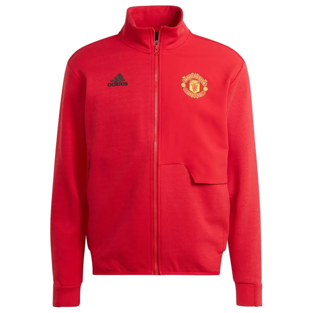 Tracksuits*adidas Manchester United Anthem Jacket 2023 2024 Adults in Red