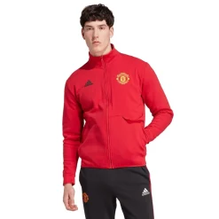 Tracksuits*adidas Manchester United Anthem Jacket 2023 2024 Adults in Red