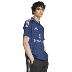 Football And Rugby Clothing*adidas Manchester United Away Shirt 2024 2025 Adults in Blue