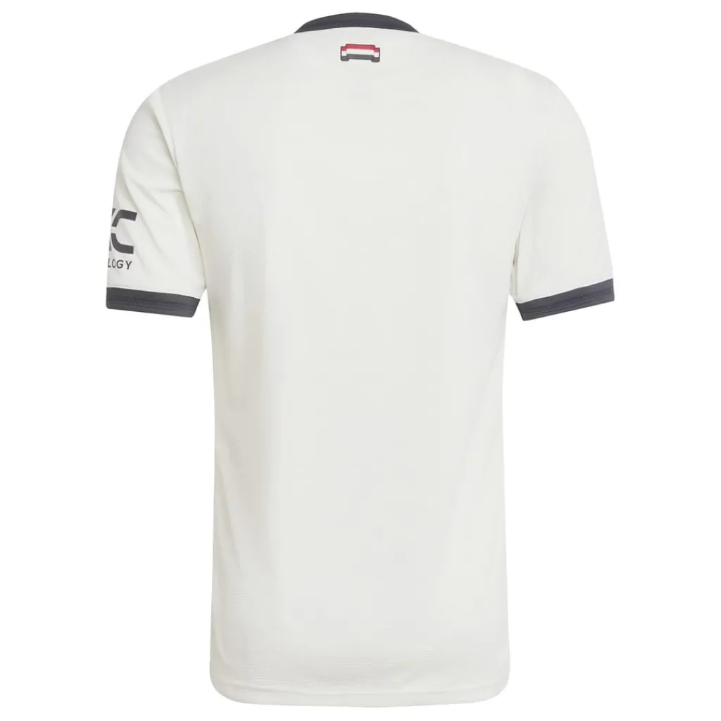 Football And Rugby Clothing*adidas Manchester United Authentic Third Shirt 2024 2025 Adults in White