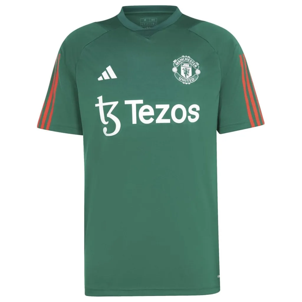 Football And Rugby Clothing*adidas Manchester United Tiro 23 Training Jersey 2023 2024 Adults in Green