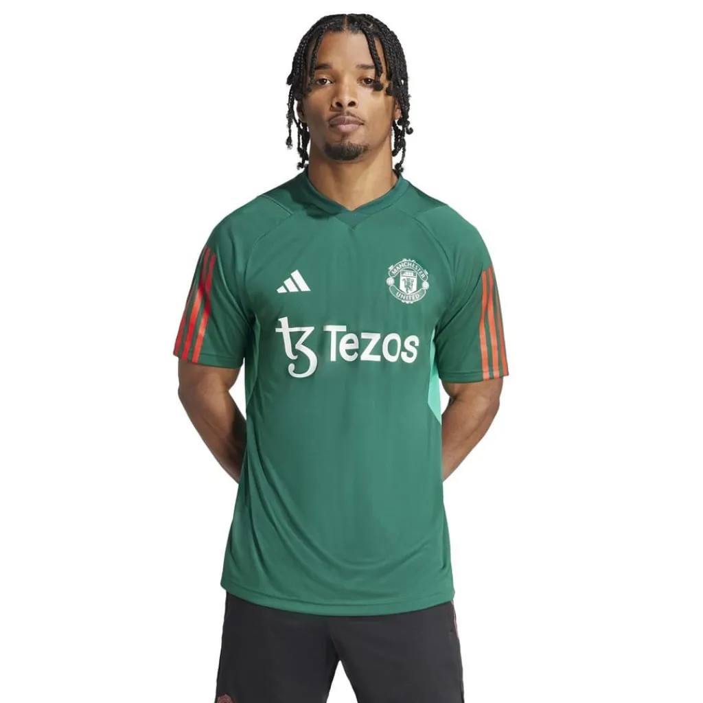 Football And Rugby Clothing*adidas Manchester United Tiro 23 Training Jersey 2023 2024 Adults in Green