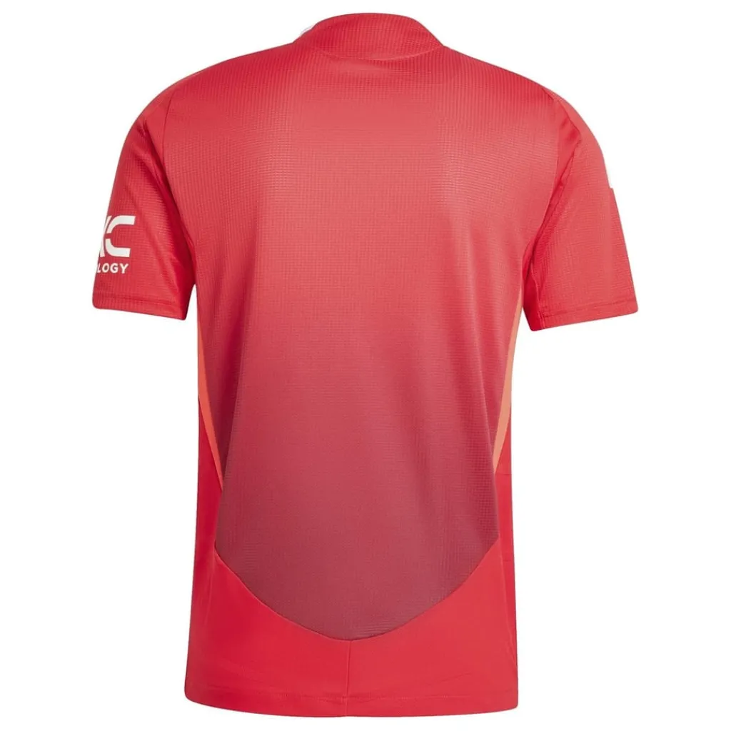 Football And Rugby Clothing*adidas Manchester United Authentic Home Shirt 2024 2025 Adults in Red
