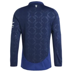 Football And Rugby Clothing*adidas Manchester United Away Long Sleeve Shirt Adults in Blue